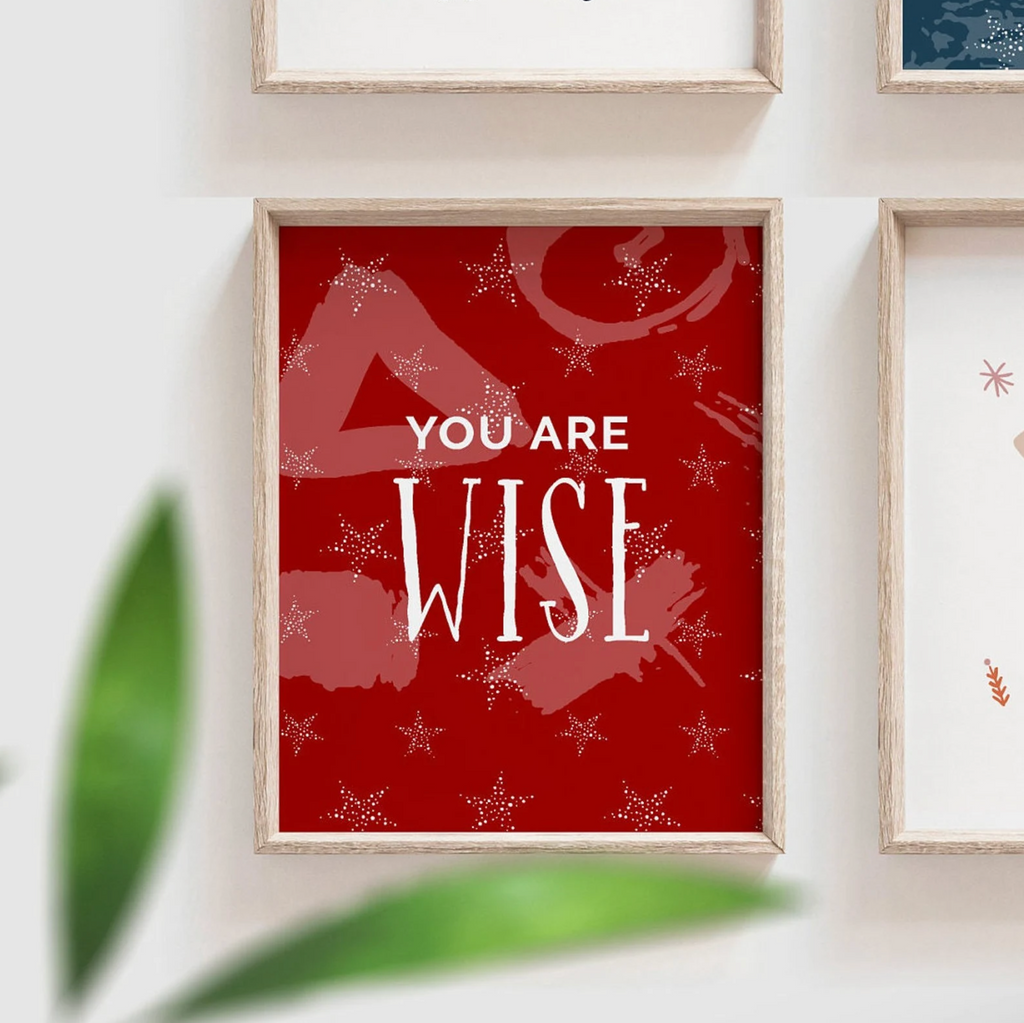 Children gallery wall inspiring, modern boho safari animal themed room decor, you are affirmations art, baby room modern boho kid print set