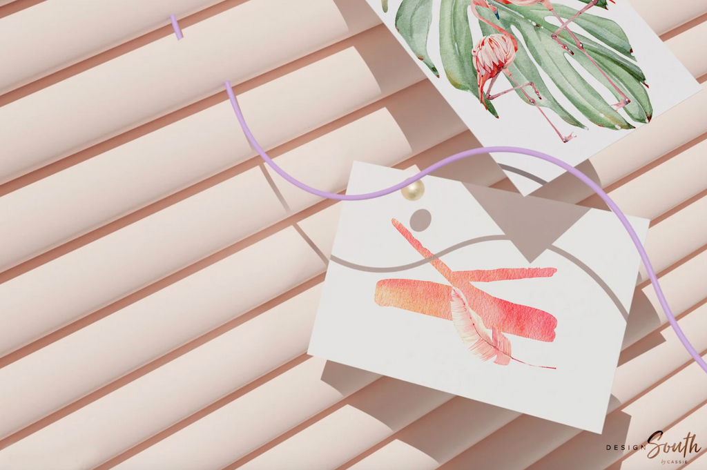 Tropical palm leaf baby pink green girls nursery art, girl pink flamingo art, baby girl name and quote, girl baby flamingo wall art tropical