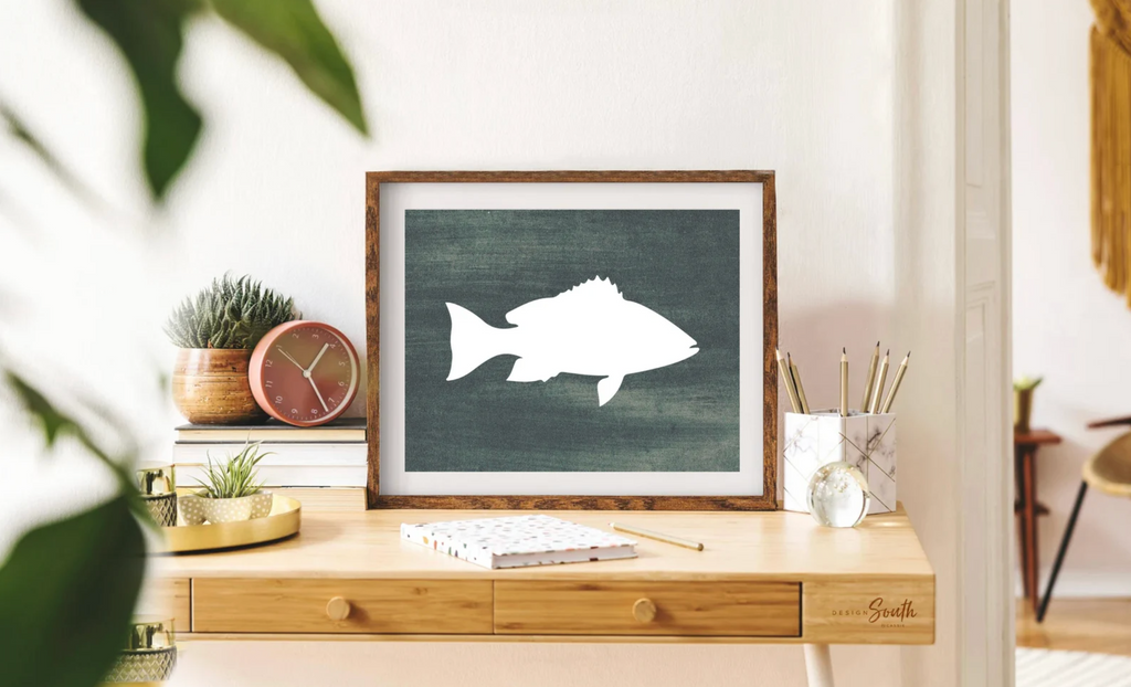 Boys fishing bedroom wall art, fish decor for boys, boys fishing theme, fish prints, baby boy fisherman, fish nursery art boys, fish decor