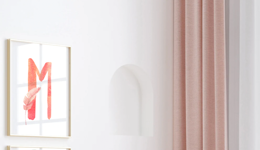 Tropical palm leaf baby pink green girls nursery art, girl pink flamingo art, baby girl name and quote, girl baby flamingo wall art tropical