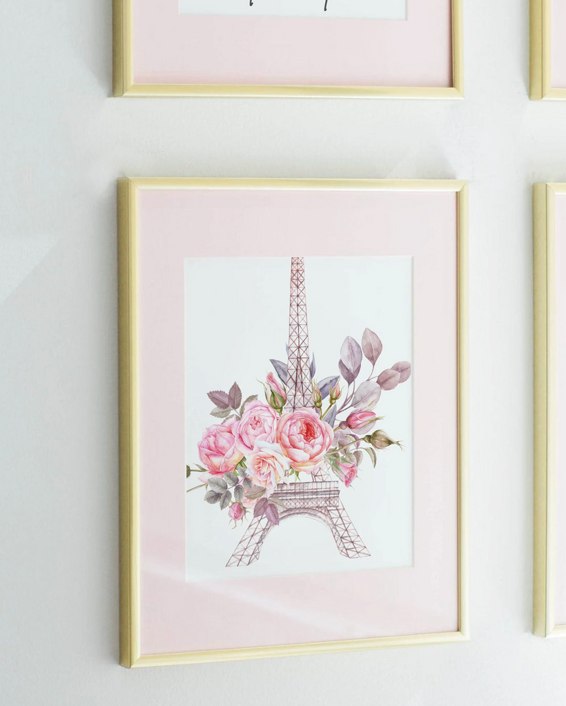 Parisian nursery decor ideas, girl travel room decor, baby animal travel themed, Paris girl bedroom art, Paris themed girl nursery decor
