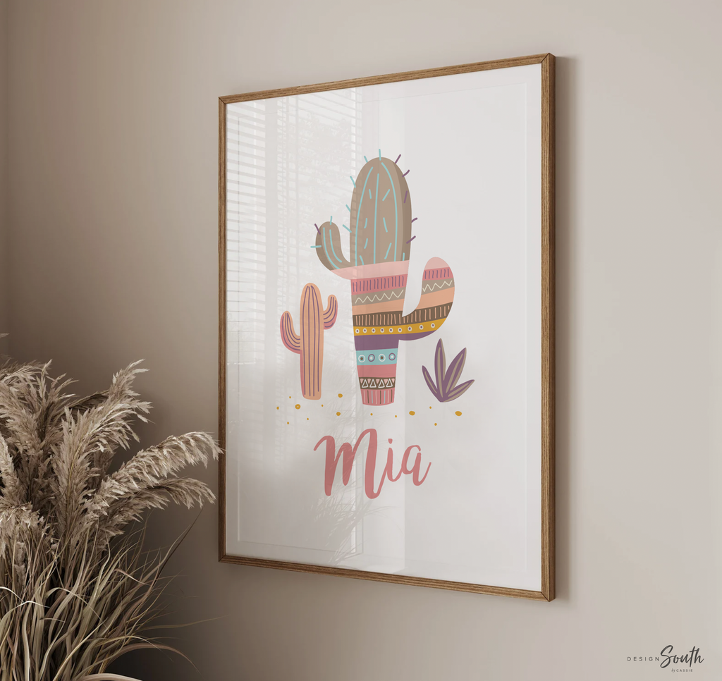 Soft muted pink and green tones nursery art, floral llama pale pinks, baby alpaca decor mauve, crown animal llama pictures print set, bedroom girl's name