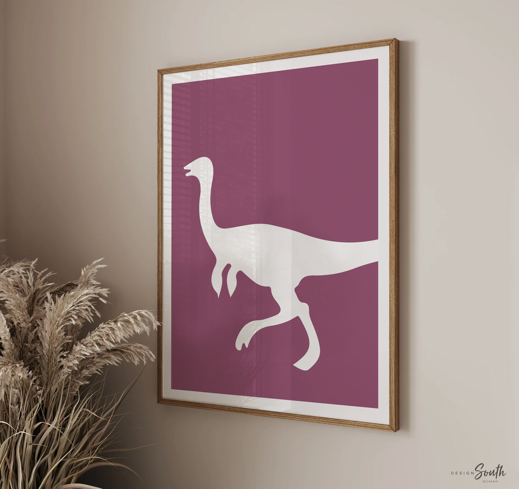 Little girl room dinosaurs, girl dinosaur art, pink blue purple dinosaurs, decor toddler wall girl boho dinosaurs, girl's art print dinosaur