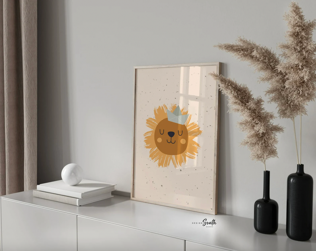 Boho collection, animal baby gender neutral nursery wall art, baby boy or girl neutral nursery decor, unisex animal decor for nursery earthy