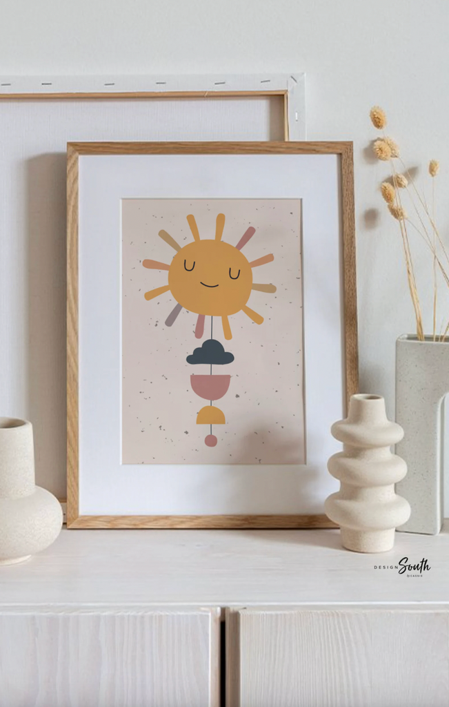 Boho collection, animal baby gender neutral nursery wall art, baby boy or girl neutral nursery decor, unisex animal decor for nursery earthy