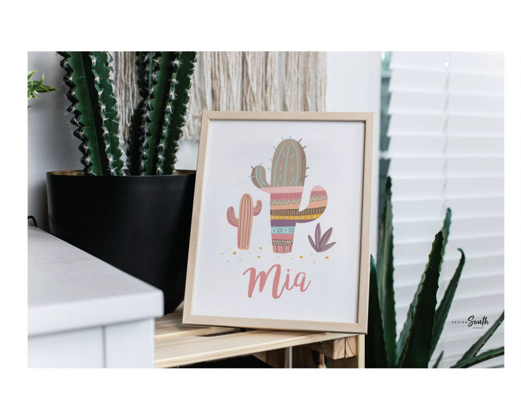 Soft muted pink and green tones nursery art, floral llama pale pinks, baby alpaca decor mauve, crown animal llama pictures print set, bedroom girl's name