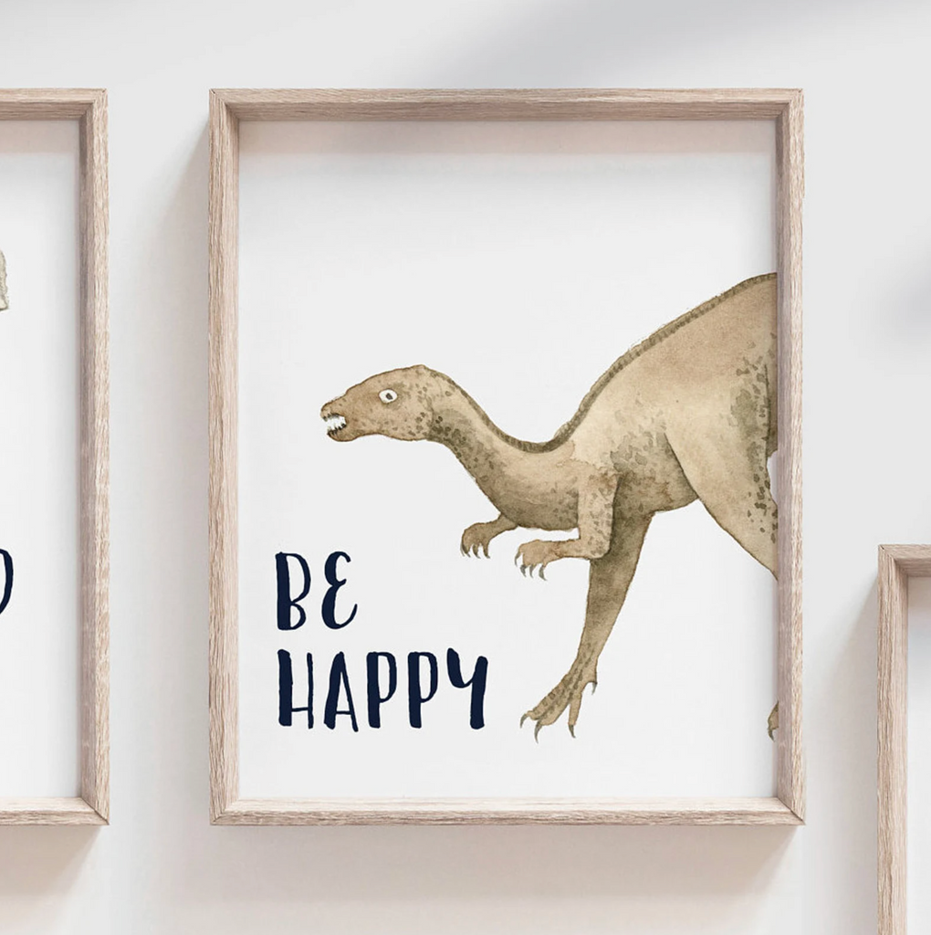 Boys dinosaur bedroom wall art, dinosaur decor for boys, boys dinosaur theme, dinosaur prints, baby boy dinosaurs, dinosaur nursery art boys