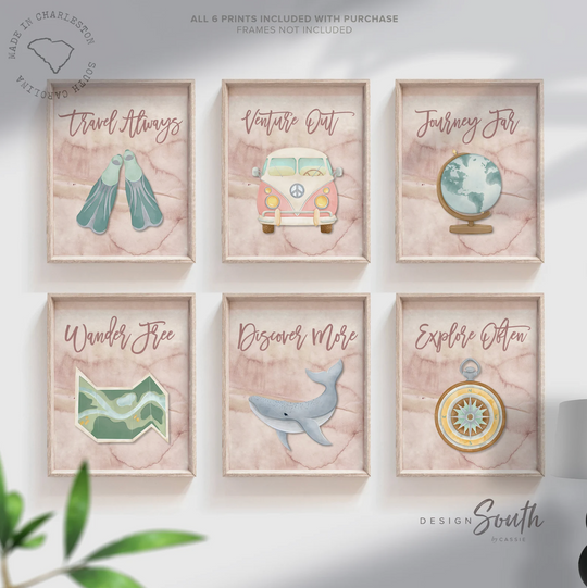 World map travel kid room art, travel bedroom playroom decor, bedroom kids travel themed, travel-inspired nursery, baby room travel theme, global baby artwork