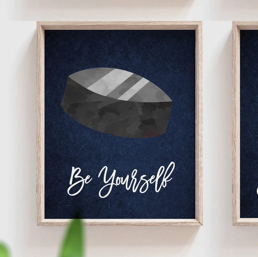 Navy blue sports kids room, boys sports nursery wall art poster prints, gift boy birthday party sports theme, navy blue boy prints bedroom