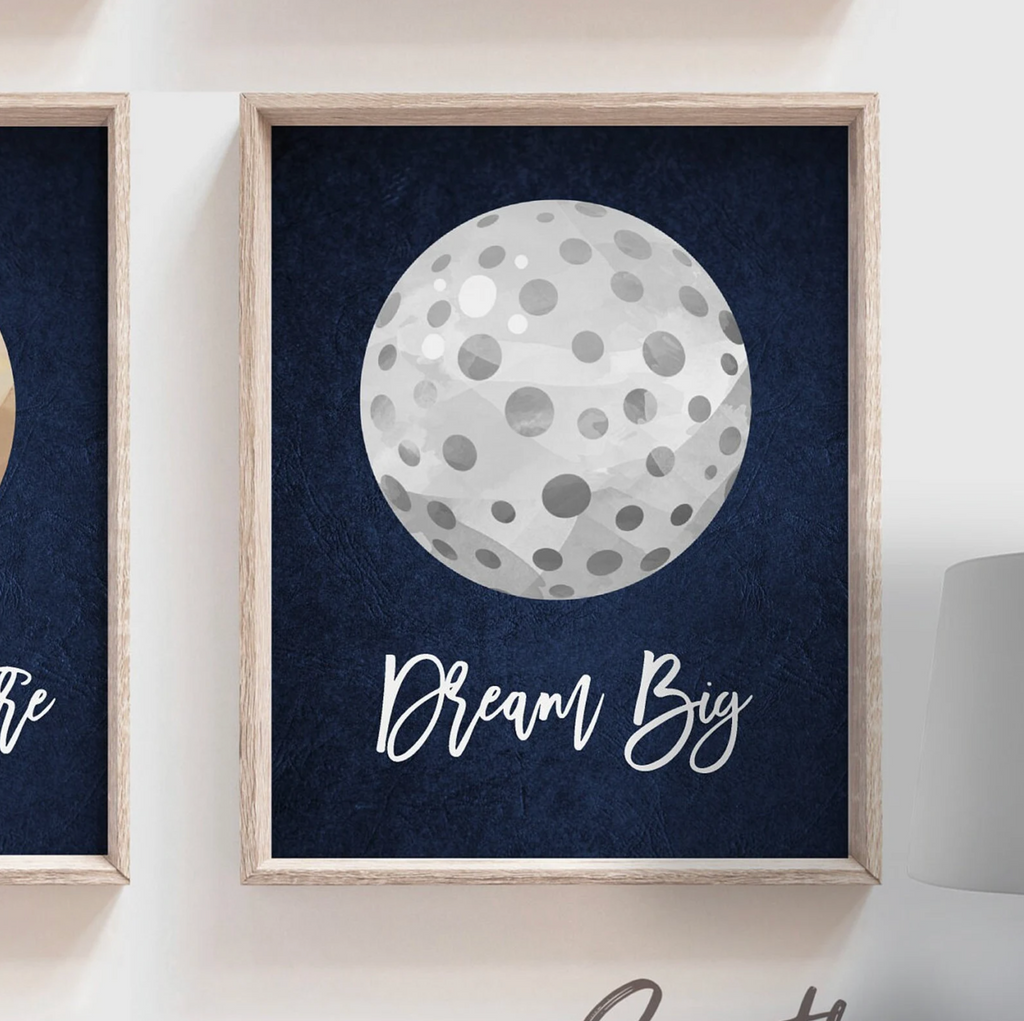 Navy blue sports kids room, boys sports nursery wall art poster prints, gift boy birthday party sports theme, navy blue boy prints bedroom