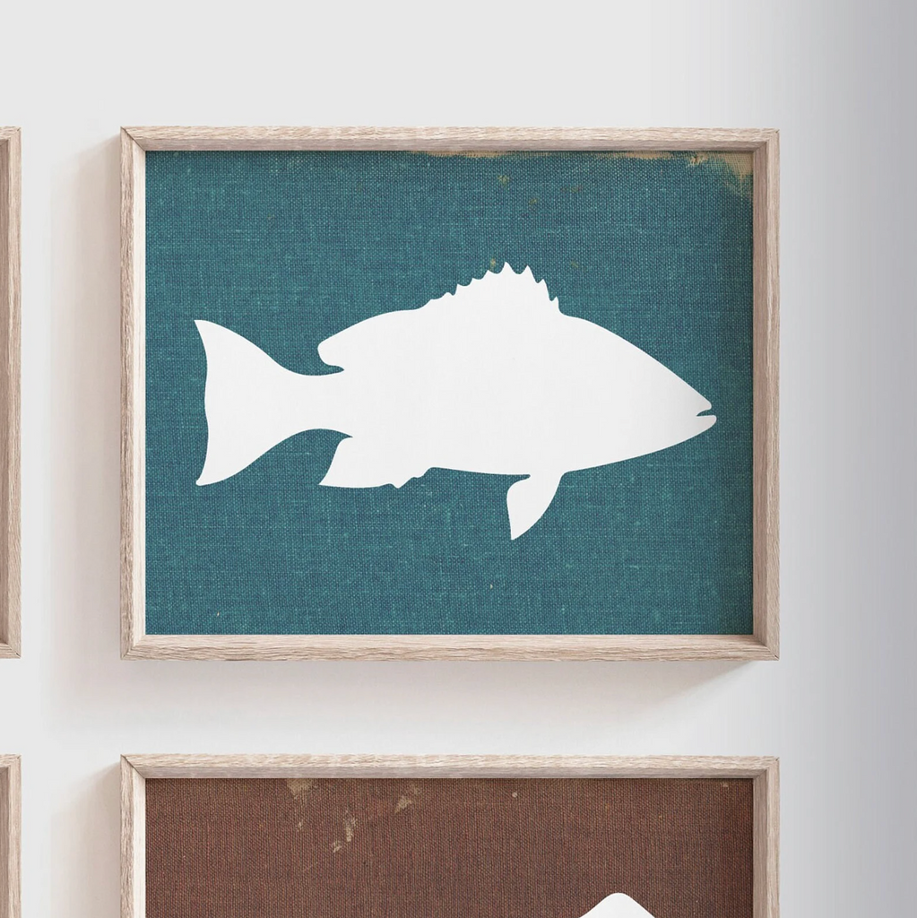 Distressed boys fishing bedroom wall art, fish decor for boys, boys fishing theme, fish prints, baby boy fisherman, fish nursery art boys, fish decor