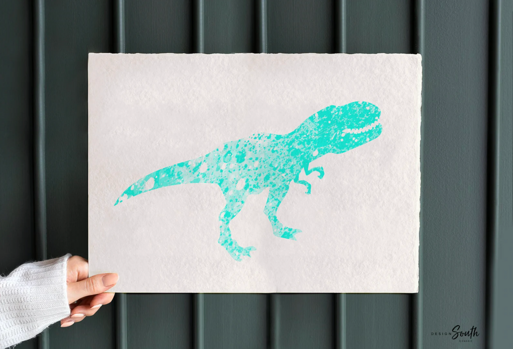 Aqua dinosaur art, wall art prints dinosaur collection in aqua teal blue, aqua dinosaur print, kid art prints dinosaur, bedroom dinosaur art