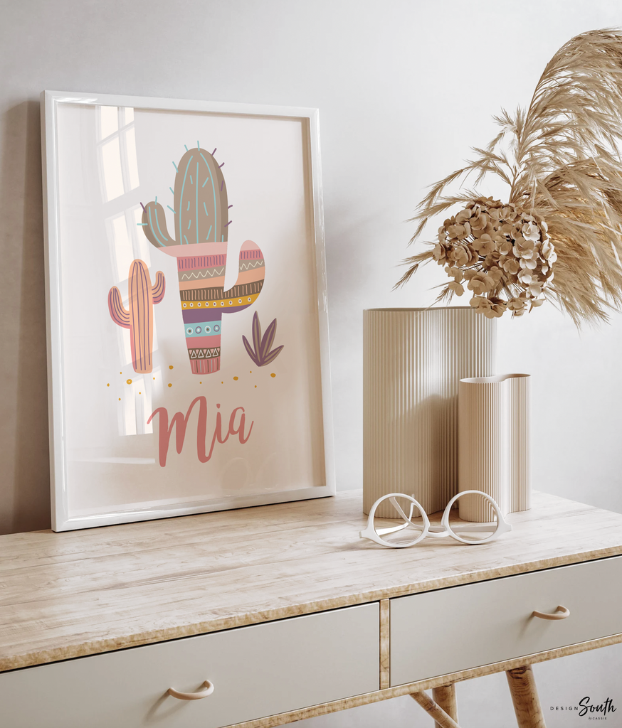 Baby girl nursery muted pink, floral llama pale pinks, baby alpaca decor mauve, crown animal llama pictures print set, bedroom girl's name