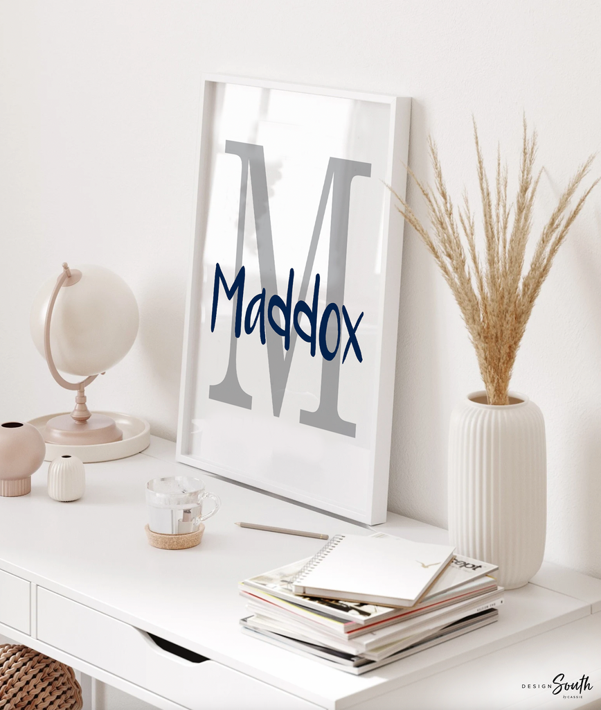 Dirt bike themed room decorating accessories, kids racing bedroom, personalized kids name decor art print, motocross bedroom theme for boy,