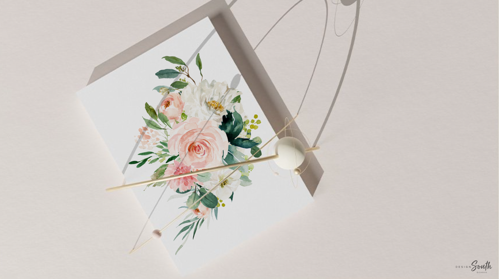 Woodland baby wall art prints, nursery woodland theme animals, baby girl nursery watercolor animals, floral baby nursery, bunny deer giraffe