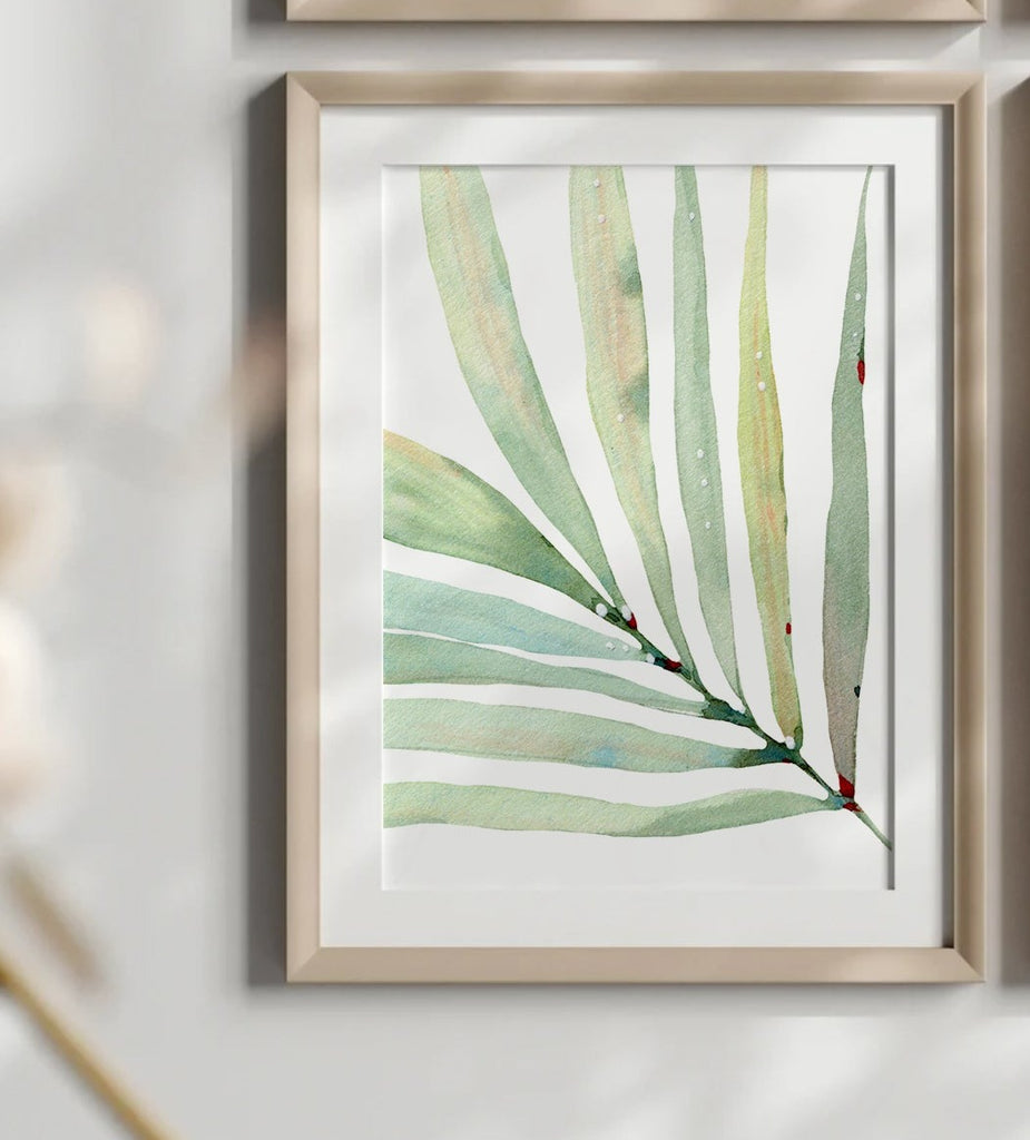 Tropical nursery gallery wall baby girl prints, flamingo tropical leaves room, personalized baby gift pink flamingo, tropical shower gift