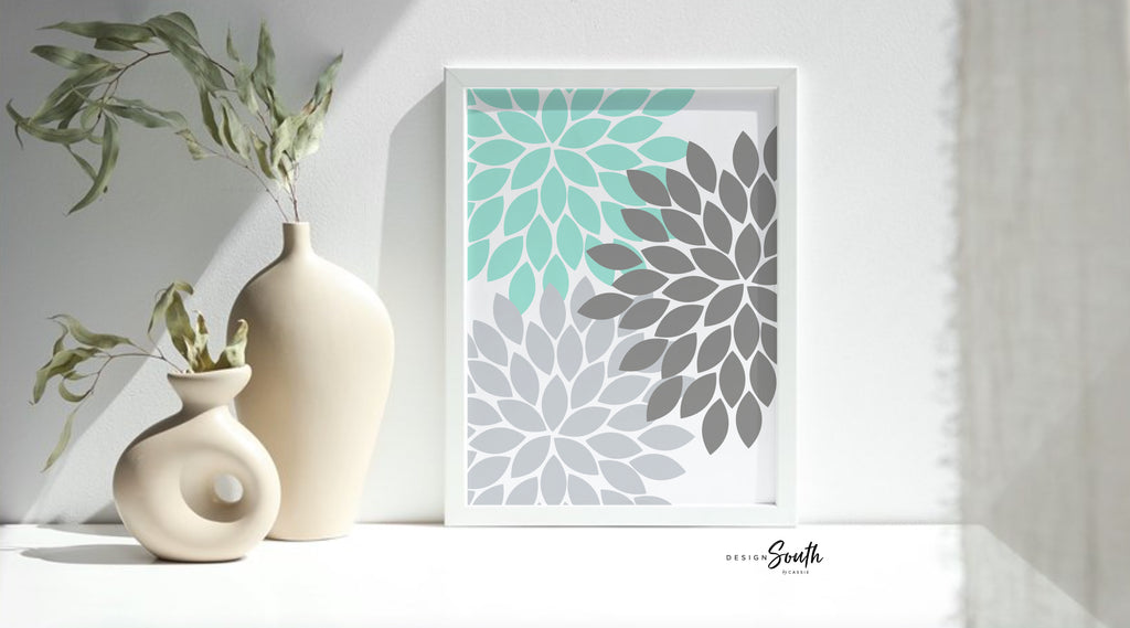 Girls bedroom teal, wall decor for girls, wall art for girls, teal decor girls room, teal art baby girl, teal monogram, teal and gray girls