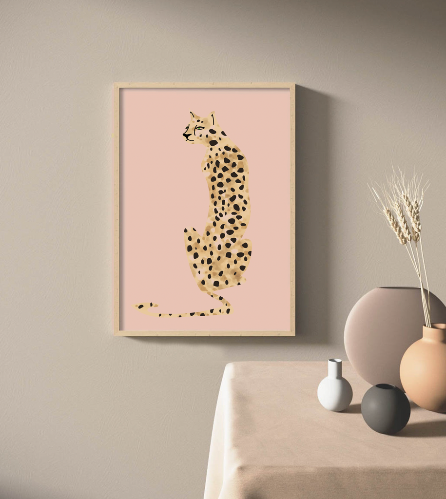 Pink wild thing you make my heart sing, art print poster wild thing, baby cheetah print pink, dot speckle pattern nursery, modern nursery ideas girl, safari baby animal nursery pink girl, printed cheetah art