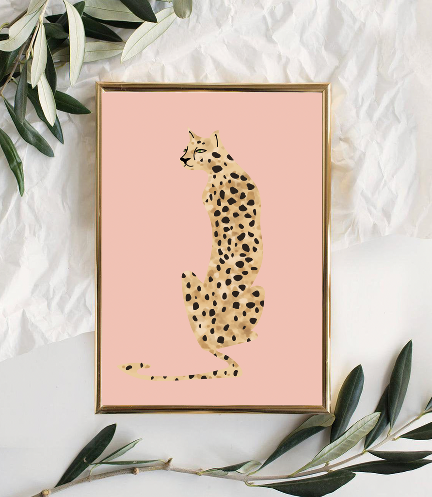 Pink wild thing you make my heart sing, art print poster wild thing, baby cheetah print pink, dot speckle pattern nursery, modern nursery ideas girl, safari baby animal nursery pink girl, printed cheetah art