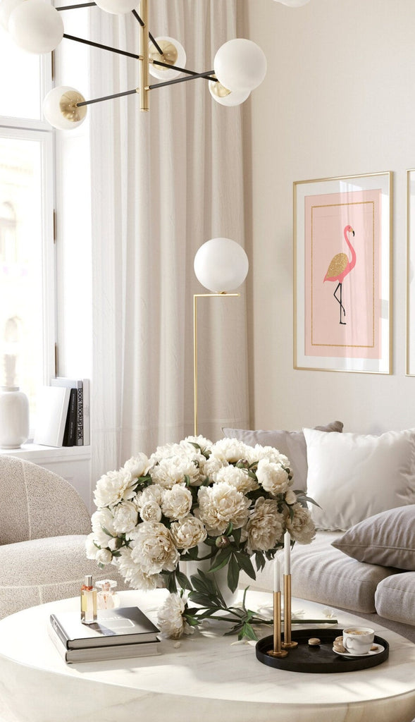 Sisters siblings peach palm coral tropical prints, bright floral tropical nursery art, palm beach baby room, blush peach gold tropical girl nursery bedroom