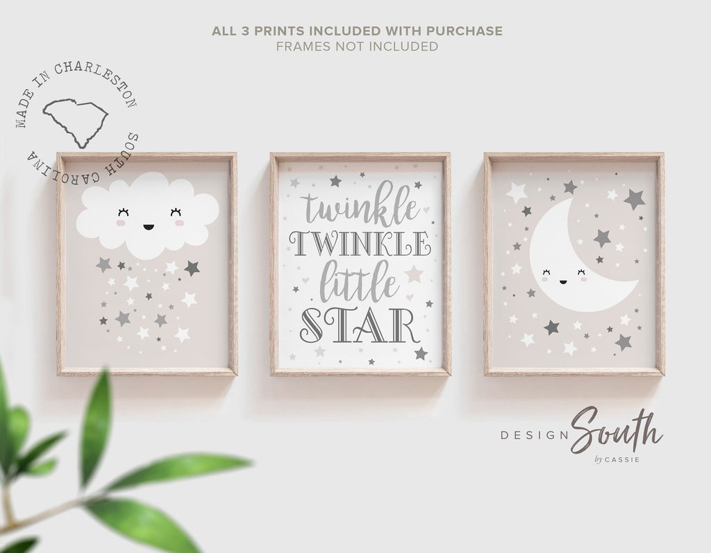 cloud_nursery,baby_shower,gray_nursery_art,gray_nursery_decor,twinkle_twinkle,star_nursery,gender_neutral_decor,gender_neutral_art,nursery_wall_art,baby_room_decor,nursery_ideas,baby_gender_neutral,nursery_art_gray