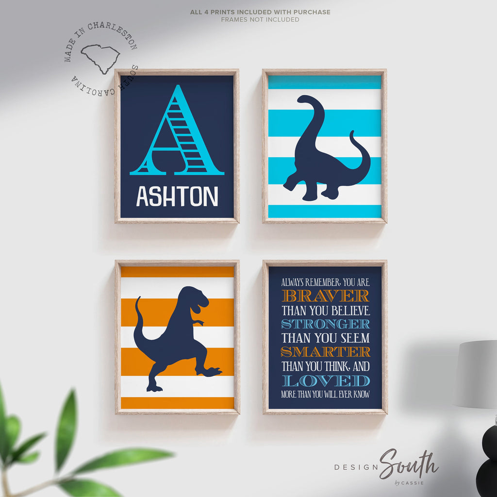 orange_blue_and_navy,orange_dinosaurs,decor_for_kids_room,dinosaur_kids,toddler_dinosaurs,dinosaur_theme,boys_bedroom_art,boys_bedroom_decor,bedroom_art_prints,dinosaur_print_trex,orange_blue_bedroom,boy_bedroom_ideas,dinosaur_wall_decor