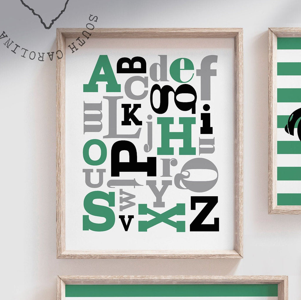 Vintage race car nursery, race car nursery, boys race car nursery, race cars, boys race car bedroom, race car art, green race cars, boys art – unframed wall art print for kids room or nursery.