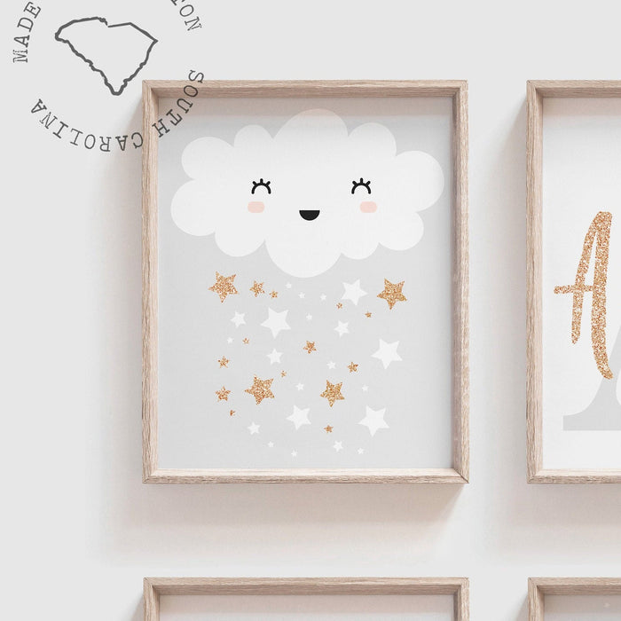 Twin babies, nursery decor, gray twin art, twin monogram, neutral twin room decor, boy girl twins, boy girl shared bedroom wall decor