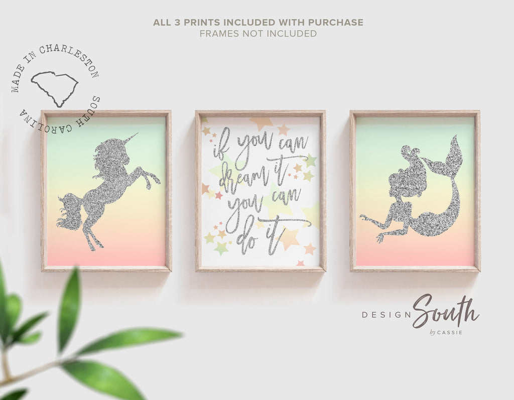pastel_rainbow_theme,modern_unique_baby,gift_for_baby_girl,unicorn_party_gift,unicorn_decorations,mermaid_theme_art,inspirational_quote,if_you_can_dream_it,pink_mint_silver,playroom_wall_ideas,rainbow_bedroom_wall,little_girl_room_art,unicorn_print_set