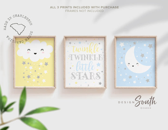 twin_nursery_mint,gender_neutral_decor,nursery_wall_art,nursery_wall_decor,gift_for_twin_babies,baby_shower_twins,yellow_blue_gray,yellow_twin_nursery,playroom_children,birthday_gift_twins,shared_twin_room,boy_girl_twin_gift,wall_art_twin_babies