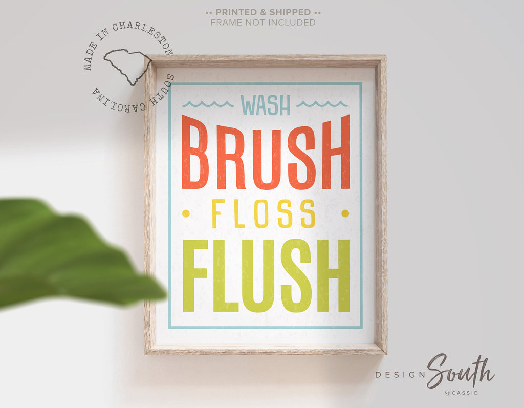 wash_brush_flush,bathroom_decor,bathroom_print,bathroom_wall_decor,bathroom_wall_art,boys_bathroom_decor,girls_bathroom_decor,decor_for_bathroom,print_for_bathroom,bathroom_decor_child,boy_girl_shared_room,colorful_kids_decor,colorful_kids_art