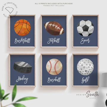 soccer_ball_hockey,basketball_baseball,football_golf_kids,sports_balls_posters,sports_collection,athletic_boys_room,playroom_wall_ideas,kid_sports_art_print,set_of_six_6_prints,inspiring_engaging,childrens_room_decor,sports_inspirational,playroom_kids_decor