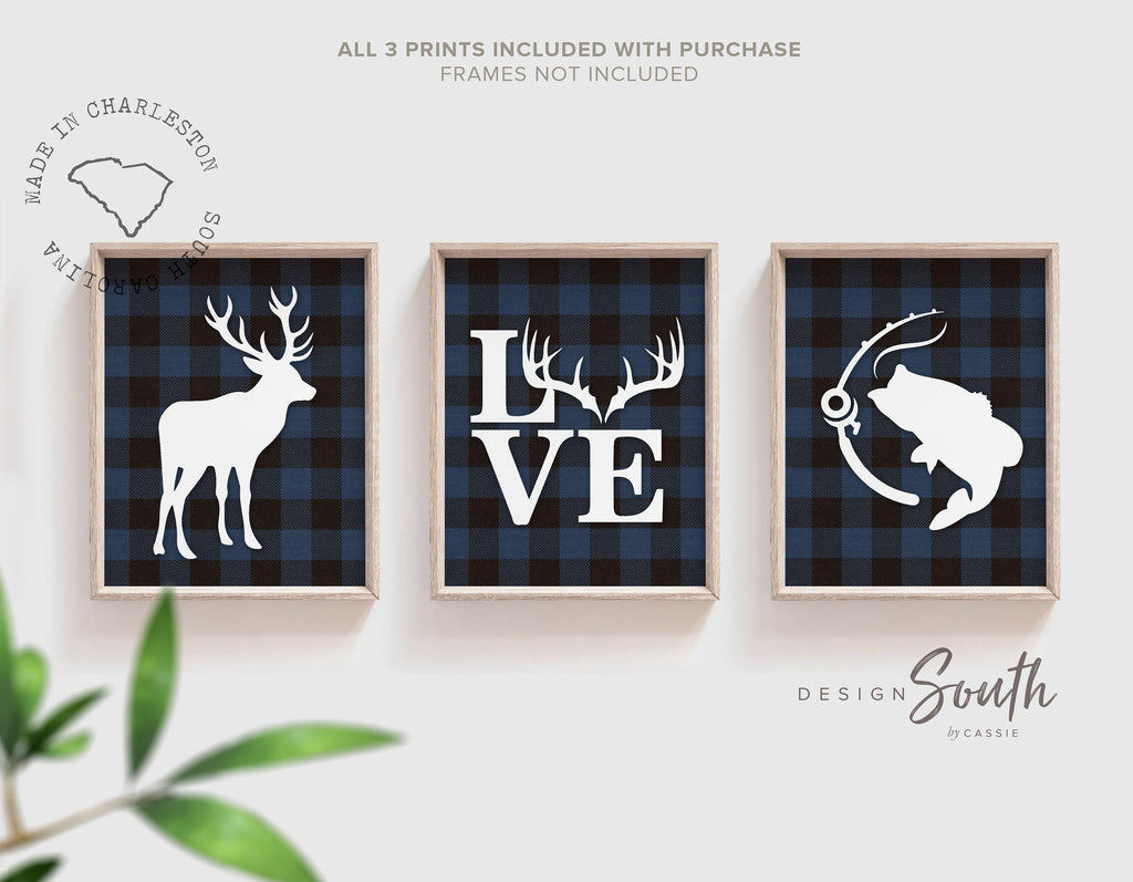 deer_nursery_decor,buck_deer_decor,boys_deer_bedroom,deer_playroom_art,woodland_theme_gift,little_lumberjack,adventure_nursery,birthday_boy_gift,deer_antlers_wall,baby_boy_above_crib,navy_blue_deer_bass,navy_blue_hunting,boys_room_bass_fish