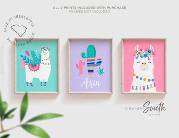 llama_nursery_decor,cactus_theme_prints,girl_boho_nursery,baby_wall_llama,boho_nursery_art,llama_shower_gift,pink_purple_teal,llama_pictures_baby,kids_llama_room,bedroom_llama_art,llama_theme_birthday,personalized_llama,pink_girl_llama_gift