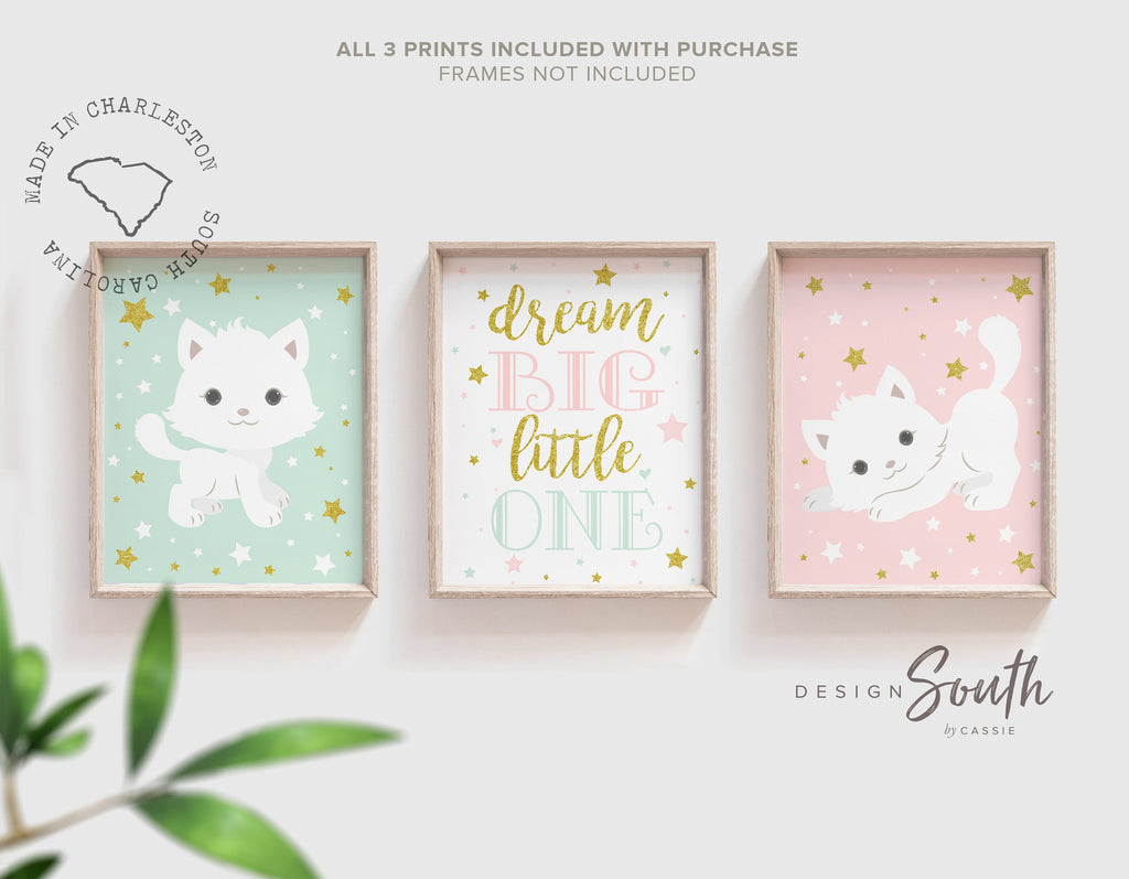 pink_mint_and_gold,kitty_cat_art_print,kitty_cat_nursery,kitty_decor_for_girl,wall_art_for_girls,girls_bedroom_kitty,bedroom_art_for_girl,nursery_cute_cats,nursery_kitten_decor,nursery_kitten_art,cat_wall_art,cat_decor,kitten_wall_art
