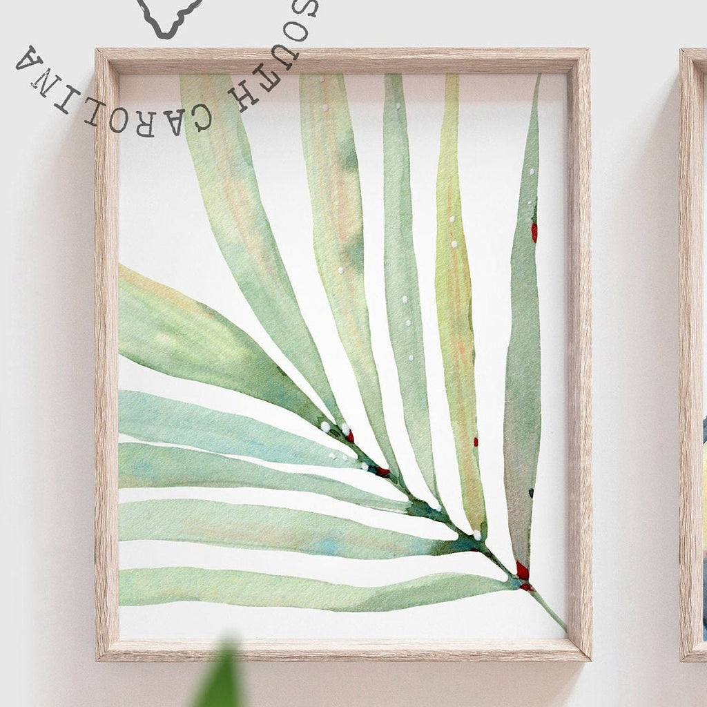 Baby tropical crib signs, artwork above crib tropical, nursery wall decor, baby nursery decor green palm, baby girl nursery decor tropical