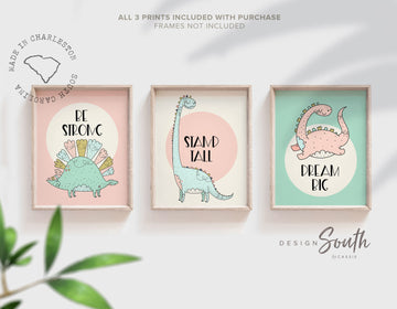 pink_and_mint_girls,baby_girl_dinosaurs,pink_mint_dinosaur,baby_shower_gift,pink_dinosaur_room,pink_dinosaur_decor,wall_art_print_dino,girl_bedroom_quotes,little_girl_room_art,little_girl_bedroom,dinosaur_nursery,baby_dinosaur_art,wall_art_for_girls