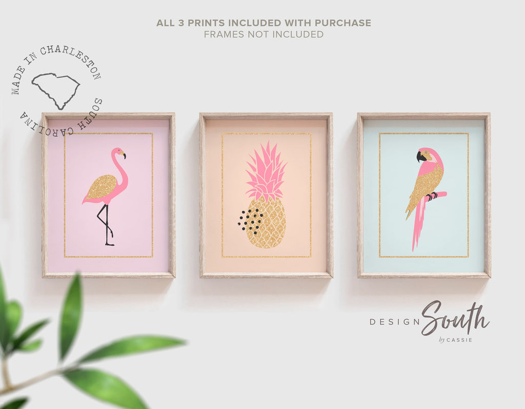 blush_peach_aqua,blush_pink_aqua_gold,pink_and_gold_decor,pink_gold_nursery,girls_bedroom_decor,girls_bedroom_wall,baby_girl_tropical,baby_girl_pink_gold,tropical_bedroom_art,tropical_nursery_art,print_pink_parrot,pink_aqua_baby,pastel_nursery_decor