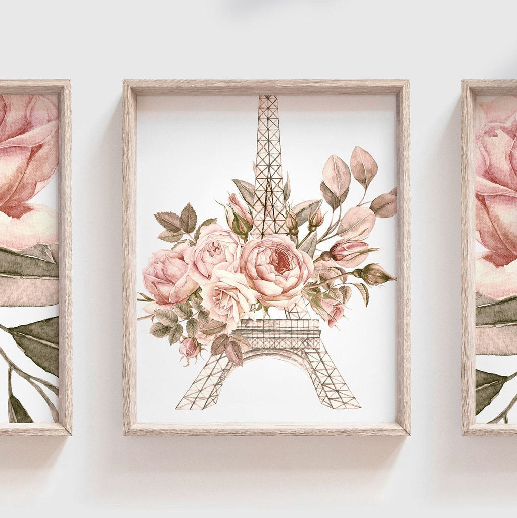 Paris nursery decor, Parisian themed girls room, baby girl art blush pink room decor, Paris girls bedroom, Parisian nursery decor wall art
