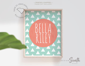 girls_nursery_decor,personalized_print,girls_name_print,mint_and_coral,coral_and_mint,playroom_decor,playroom_print,bathroom_print,girls_bathroom_decor,girls_wall_art,name_prints,customized_prints,girls_bathroom_print