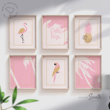 girls_nursery_art,sunshine_prints,nursery_wall_decor,girls_playroom_art,girls_nursery_prints,pink_palm_trees,flamingo_nursery_art,baby_girl_blush_pink,pink_gold_bedroom,summer_nursery_decor,summer_themed_baby,modern_nursery_wall,jungle_rainforest