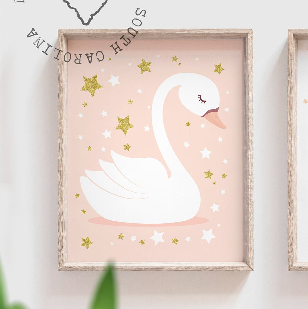 Twin girls, blush girls art print, twin girl nursery art, blush twins, peach twins nursery, twin sisters art, gift for twin girls, twin gift