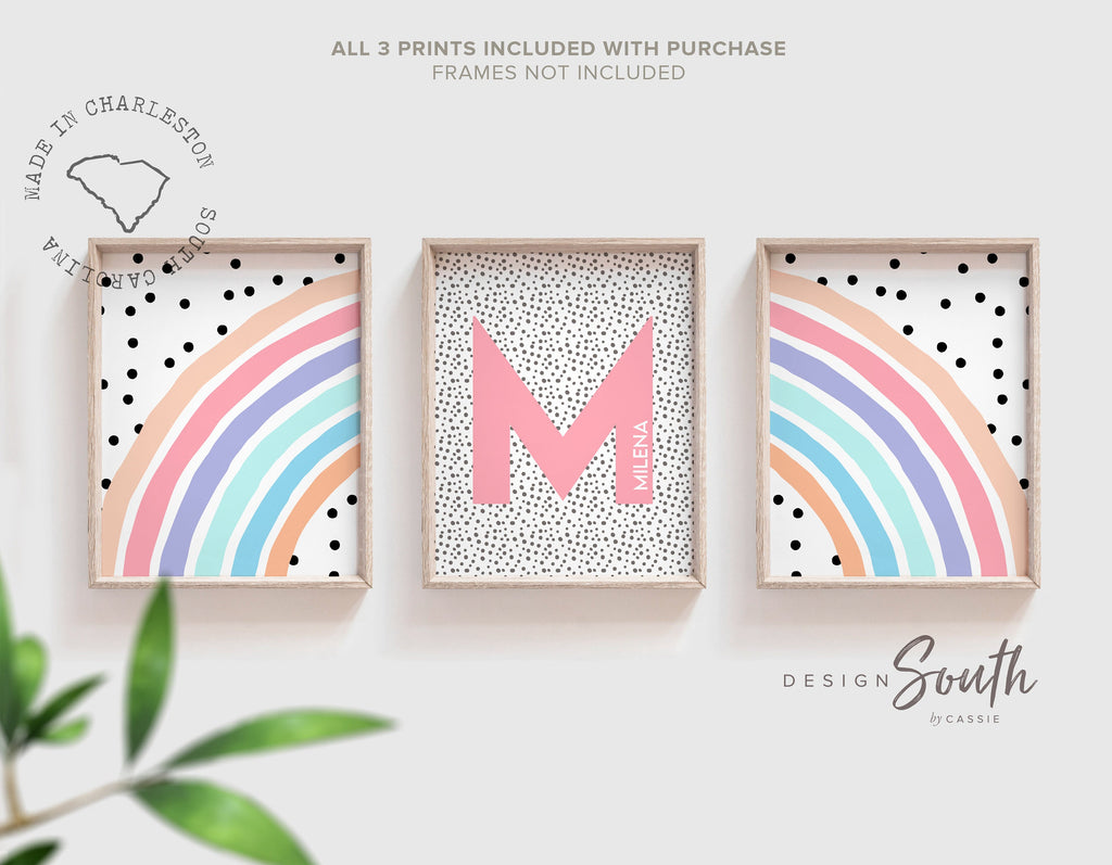 pink_orange_nursery,pastel_baby_art,nursery_wall_decor,wall_art_for_girls,pink_child_bedroom,baby_gift_rainbow,pink_bedroom_girl,toddler_room_decor,baby_shower_gift,pink_pastel_girl,kid_art_print_set,rainbow_themed_art,rainbow_baby_gift