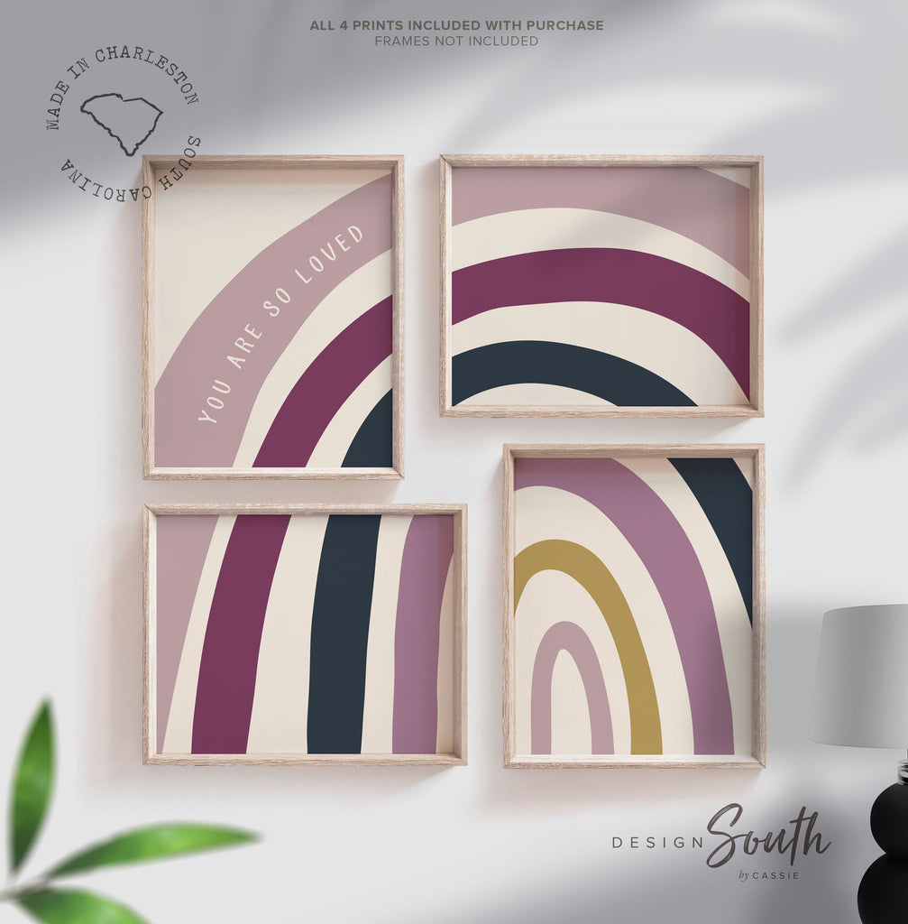 purple_nursery_decor,purple_nursery_art,deep_shades_purple,nursery_quote_print,rainbow_wall_decor,mural_purple_rainbow,boho_purple_decor,baby_decor_plum,plum_colored_nursery,baby_girl_nursery,rainbow_plum_elegant,elegant_nursery_art,modern_trendy_room