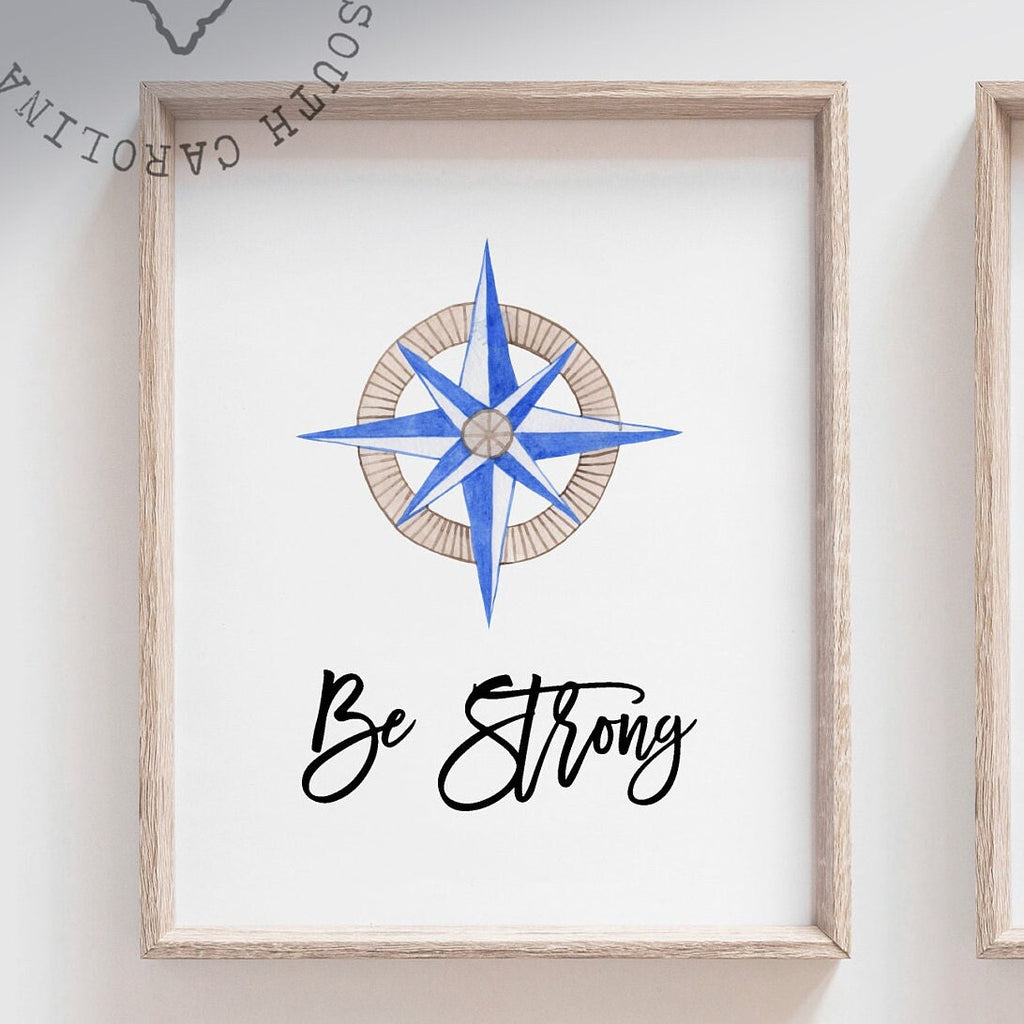 Blue nautical boys room art, anchor ship wheel sailboat collection nautical wall prints, nautical nursery art, ocean theme wall art, sea baby art