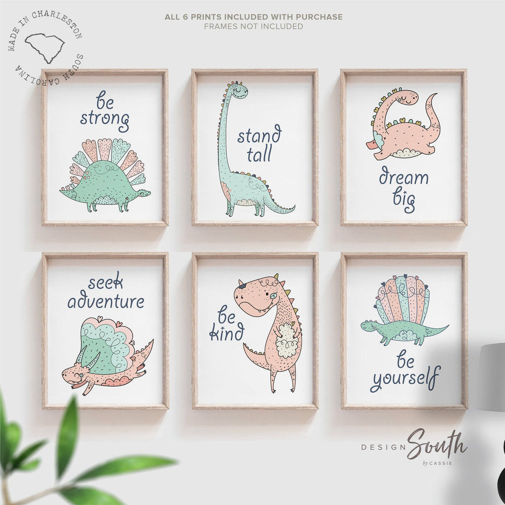 light_pink_dino_art,cute_dinosaurs_girl,pink_and_mint_dino,baby_girl_dinosaur,dinosaur_party_gift,dinosaur_print_girl,dinosaur_nursery,baby_room_nursery,pink_baby_dinosaur,dinosaur_themed_gift,dino_baby_nursery,whimsical_whimsy,inspirational_quotes