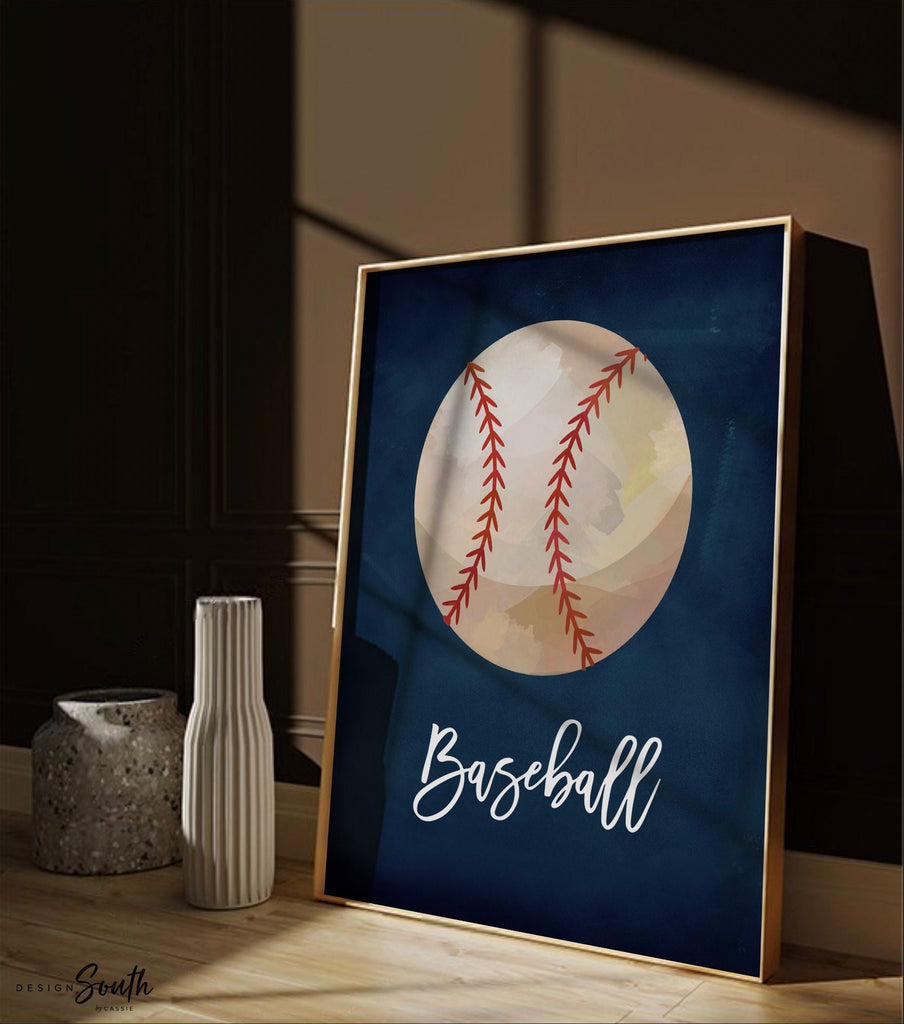 Sports home decor, sports posters boys room, sports wall art, athlete little boy gift, artwork above bed sports theme, basketball football