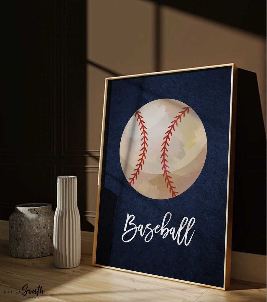 Boys nursery decor navy blue sports themed nursery, navy blue sports toddler bedroom, sports theme boy, sports nursery, toddler sports gift