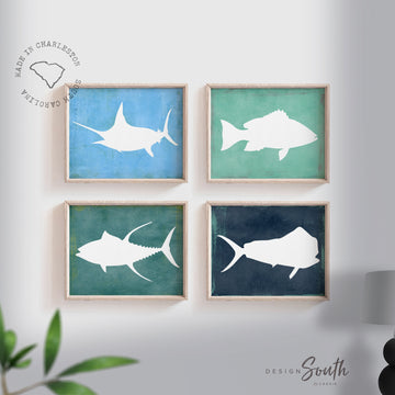 Boys fishing bedroom wall art, fish decor for boys, boys fishing theme, fish prints, baby boy fisherman, fish nursery art boys, fish decor