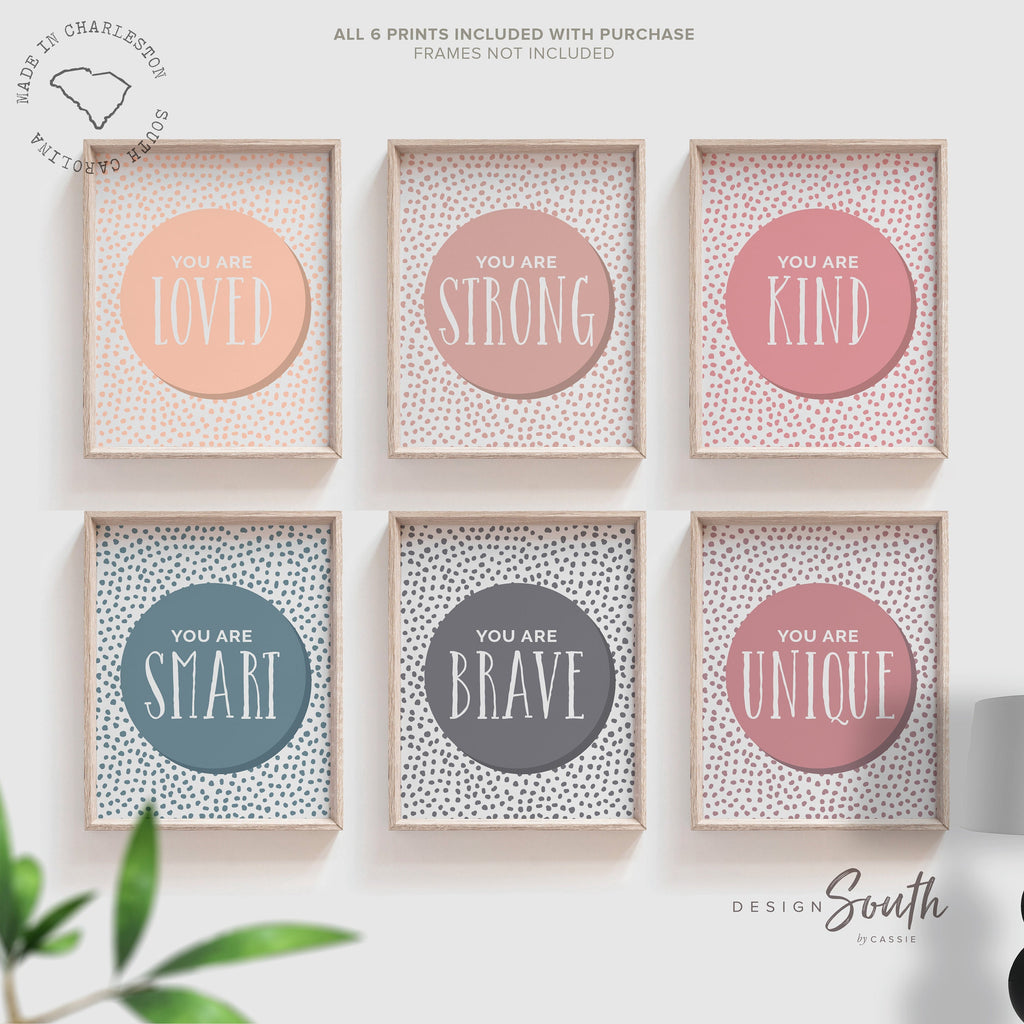 Modern kid art, childrens wall art gender neutral, kids playroom decor ideas, neutral wall art for children, kid room prints, set 6 posters